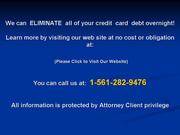 Take Back your finances & life,  Eradicate your card balance
